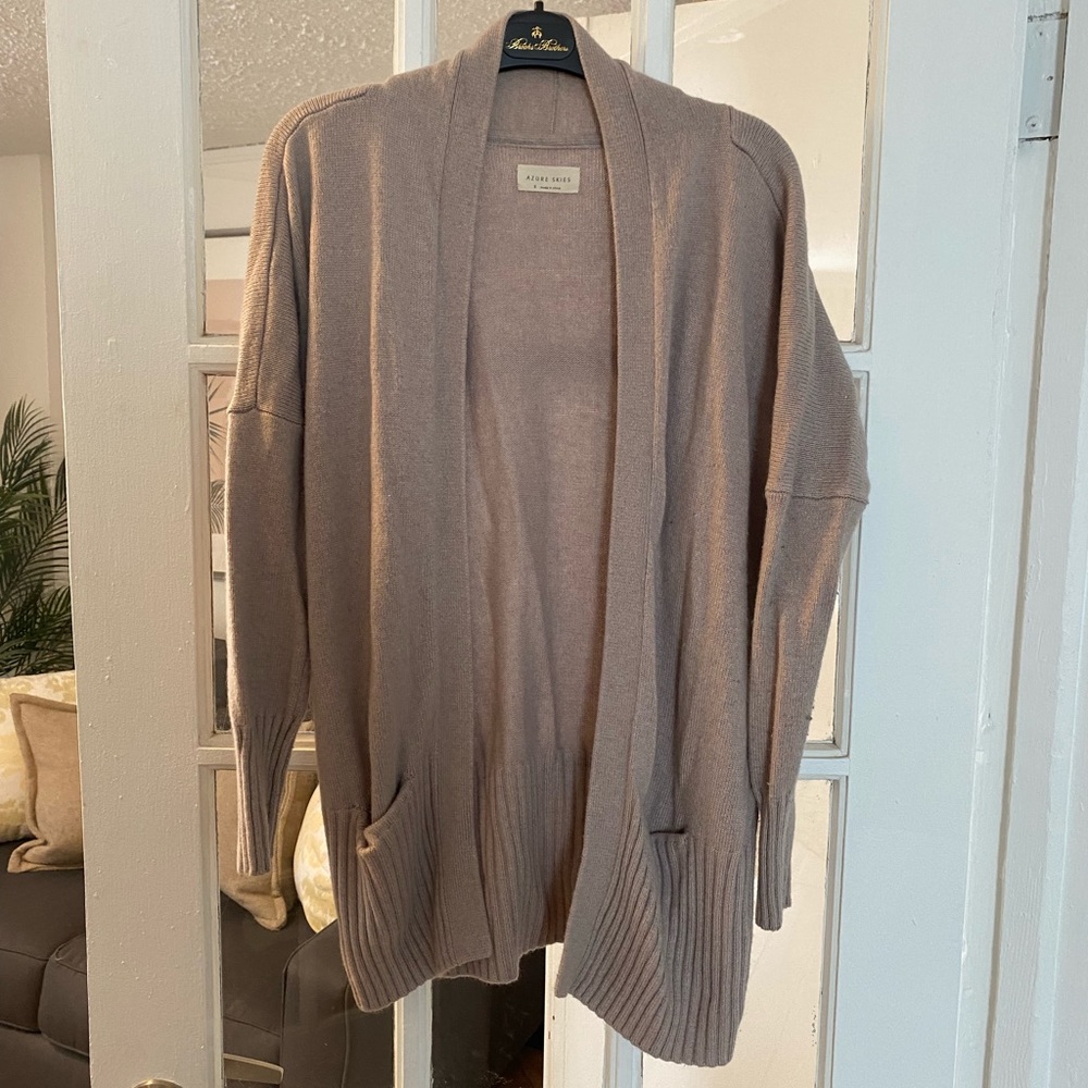 Azure Skies Long Sleeve Cardigan